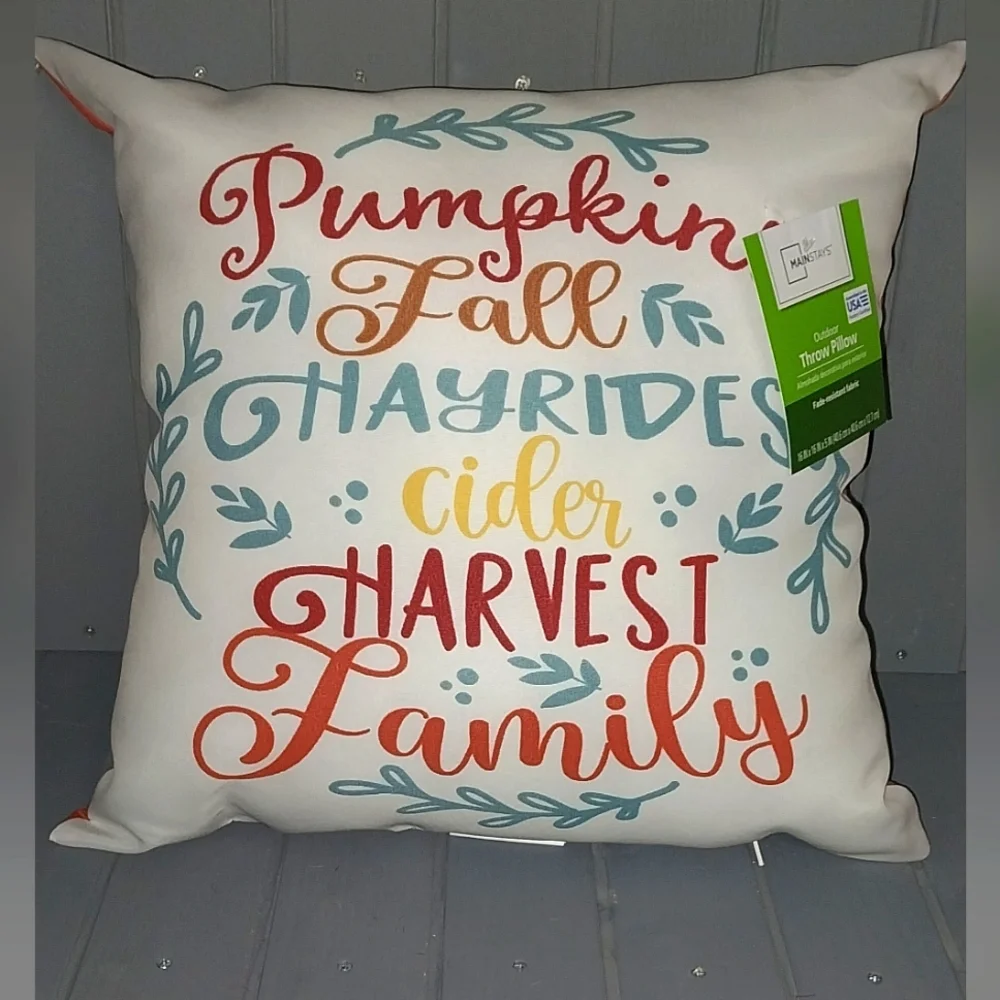 NWT 🍂🎃Fall Throw Pillow